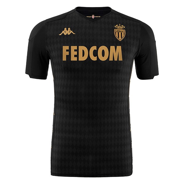 Tailandia Camiseta AS Monaco Replica Segunda Ropa 2019/20 Negro